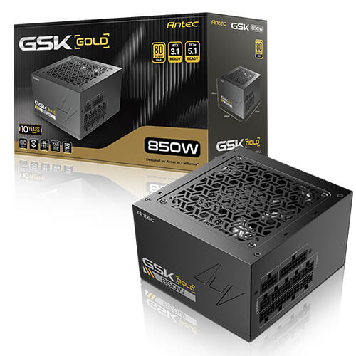 ANTEC GSK850 V2 GB PSU 80+ GOLD thumbnail 5