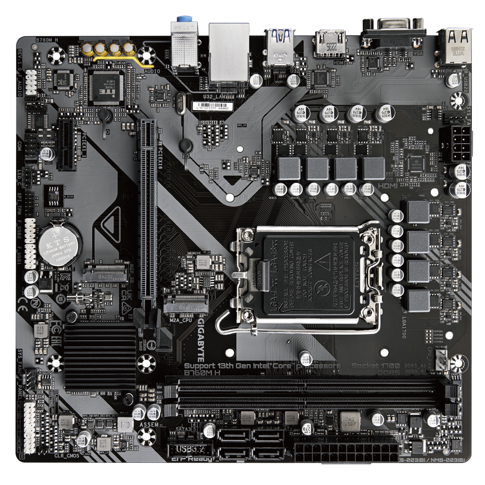 GIGABYTE B760M H thumbnail 4