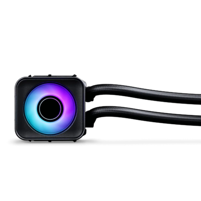 GLACIER ONE 420D30 X2 D-RGB AIO CPU COOLER BLACK thumbnail 2