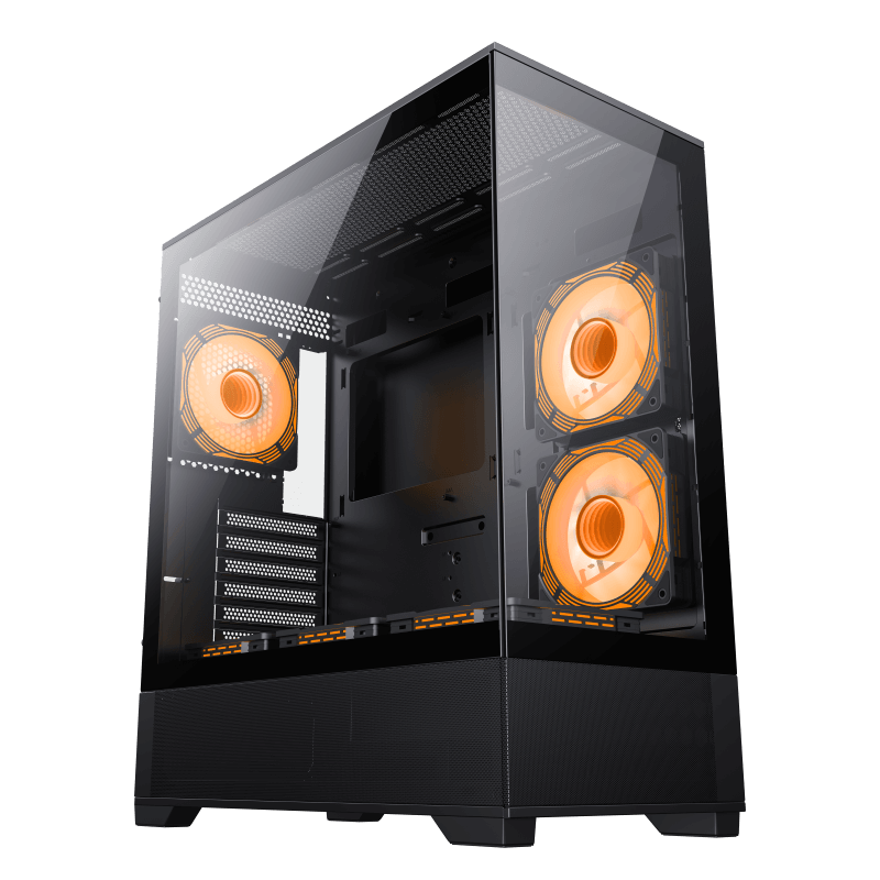 GAMEMAX VISTA AB ATX CASE BLACK thumbnail 5