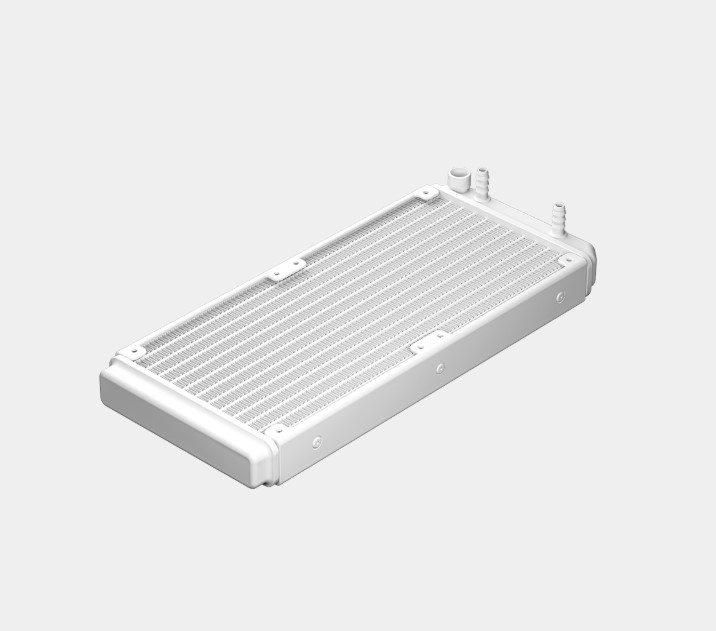 PC COOLER DA360 ARGB HIGH PERFORMANCE AIO CPU COOLING WHITE thumbnail 5