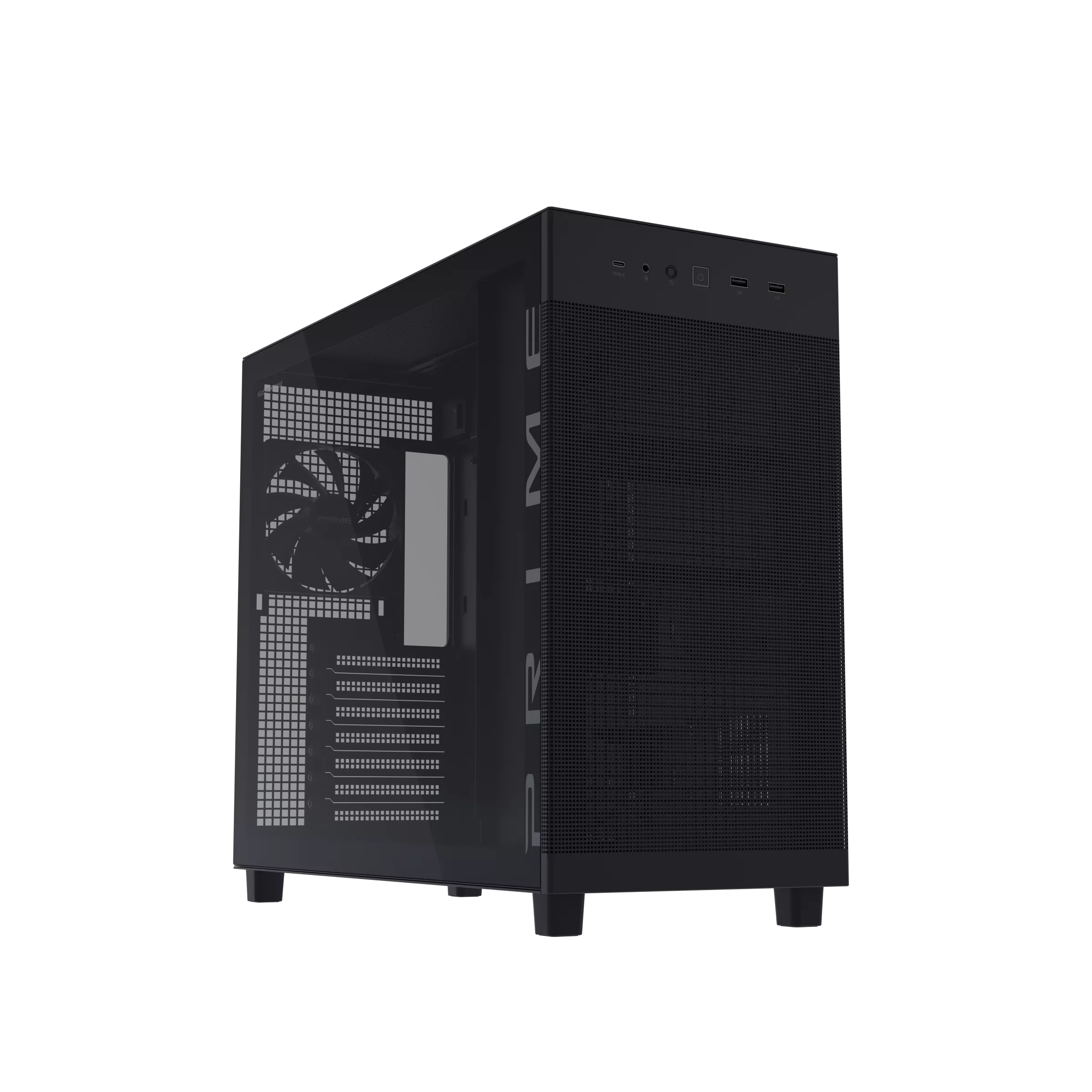 PRIME AP303 TEMPERED GLASS PANEL BLACK thumbnail 2