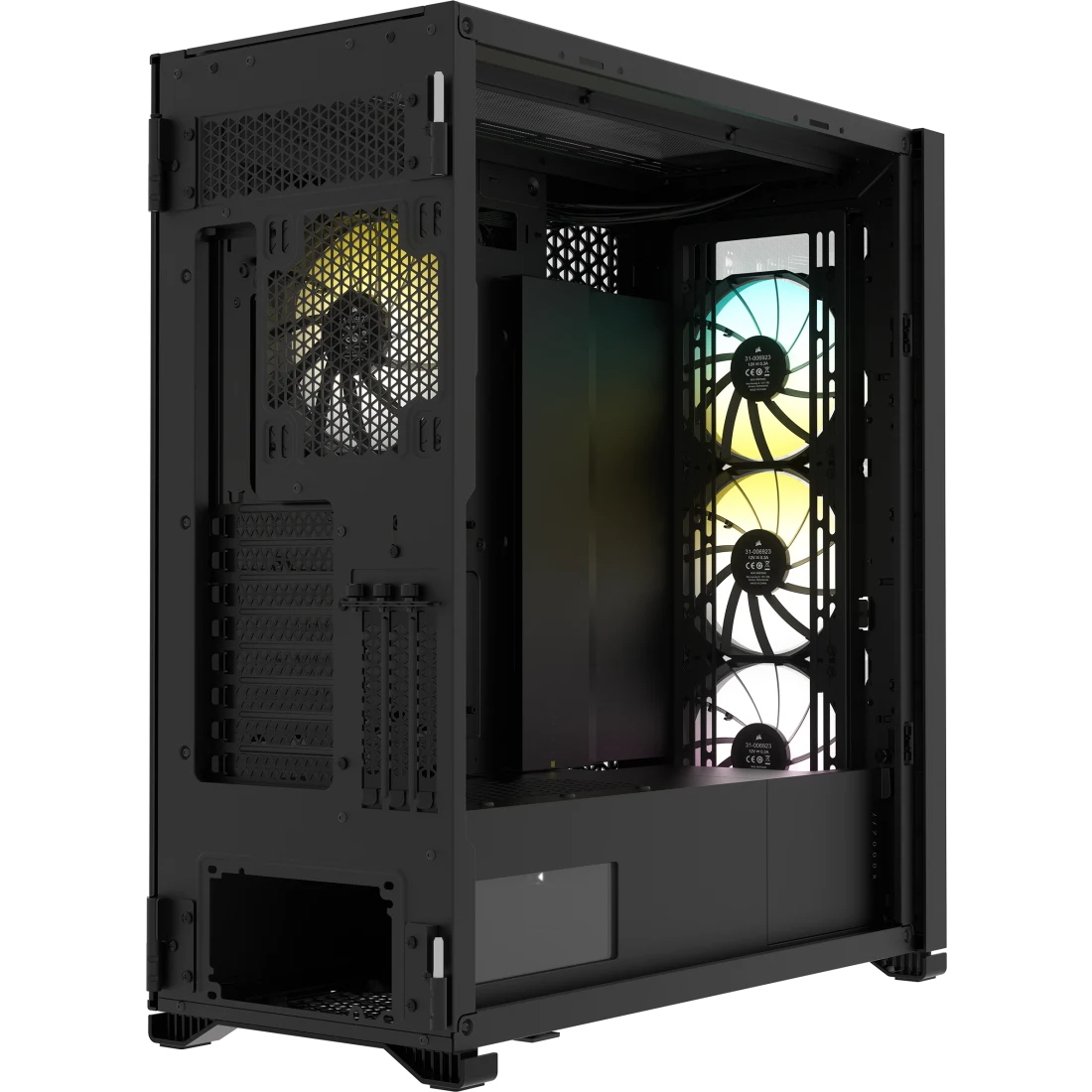 CORSAIR ICUE 7000X RGB TEMPERED GLASS CASE BLACK thumbnail 6