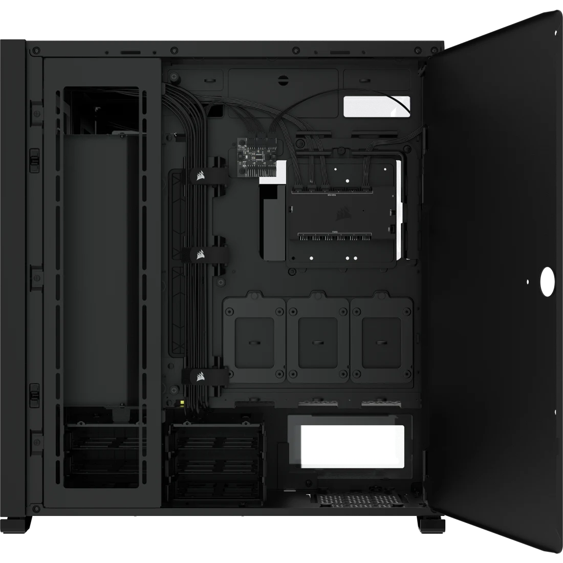 CORSAIR ICUE 7000X RGB TEMPERED GLASS CASE BLACK thumbnail 8