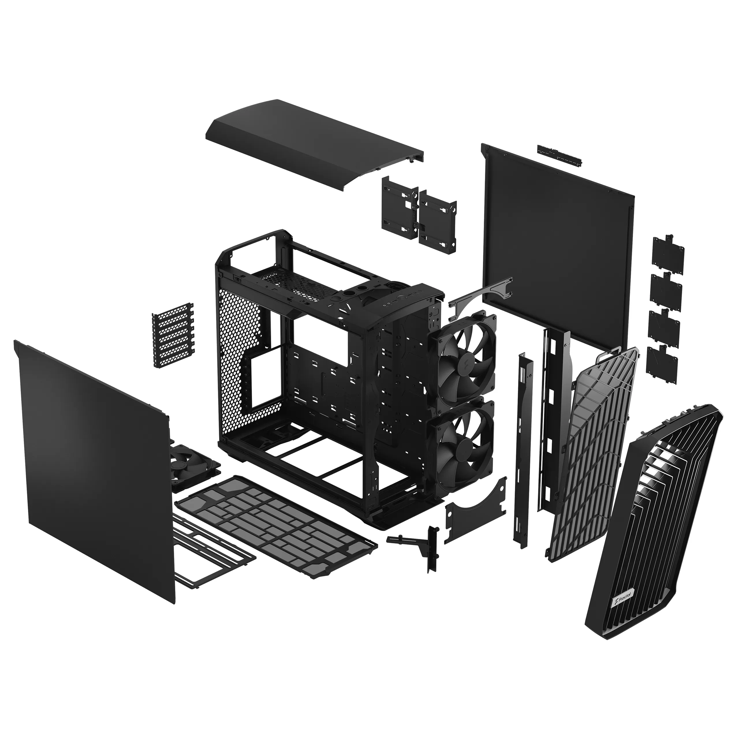 FRACTAL DESIGN TORRENT BLACK SOLID thumbnail 21