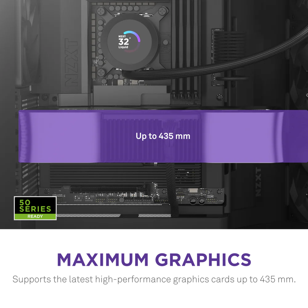 NZXT H9 FLOW V2 EDITION (2025) ALL BLACK thumbnail 5