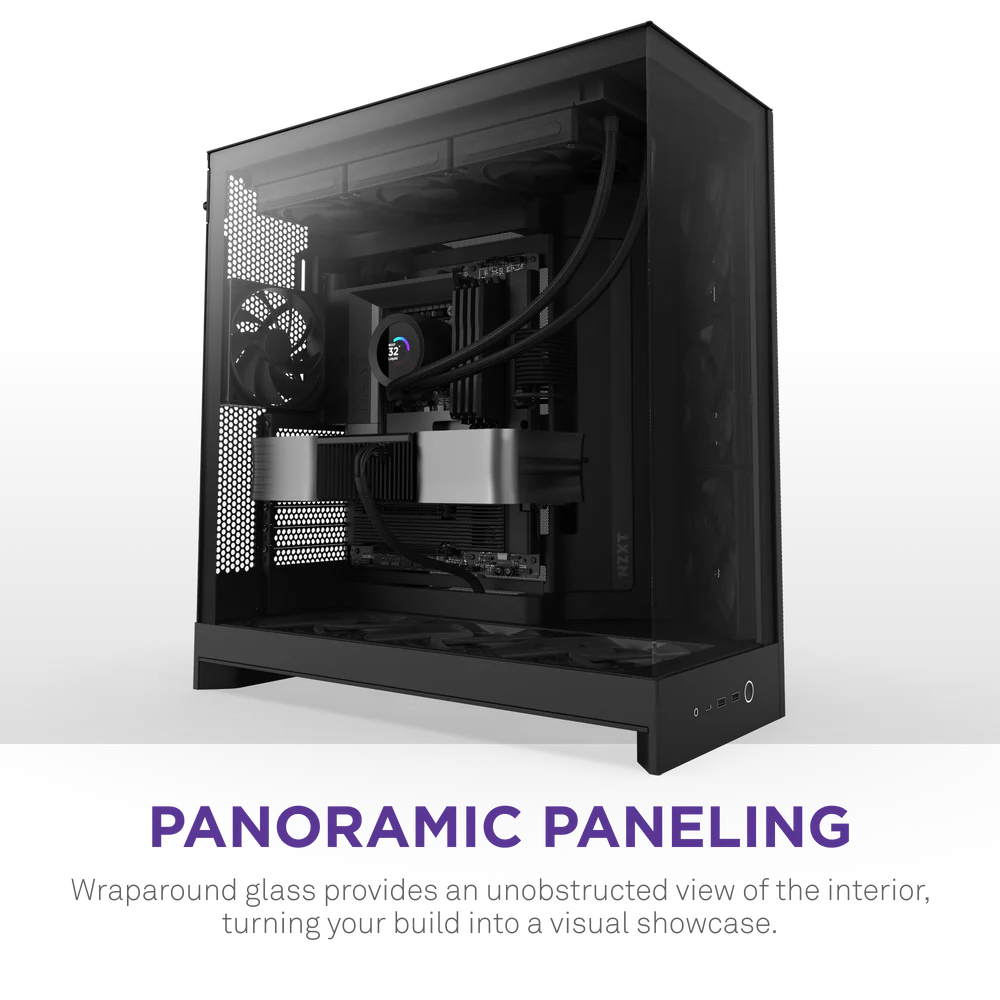 NZXT H9 FLOW V2 EDITION (2025) ALL BLACK thumbnail 6