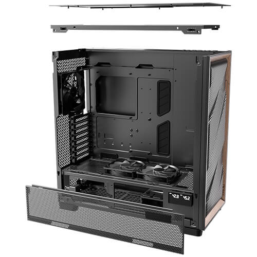 ANTEC FLUX PRO CASE BLACK thumbnail 18
