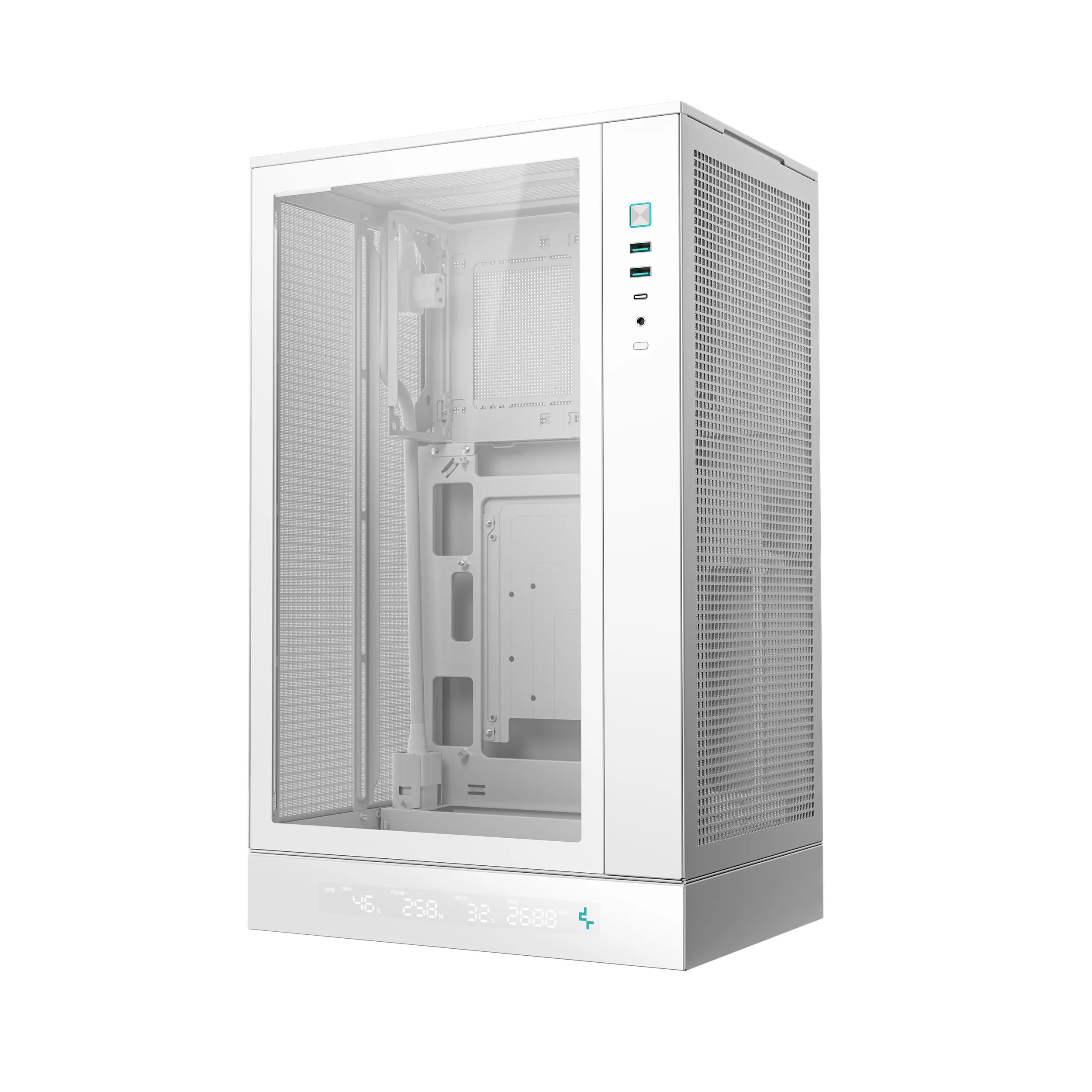 DEEPCOOL CH270 DIGITAL MATX CASE WHITE thumbnail 3