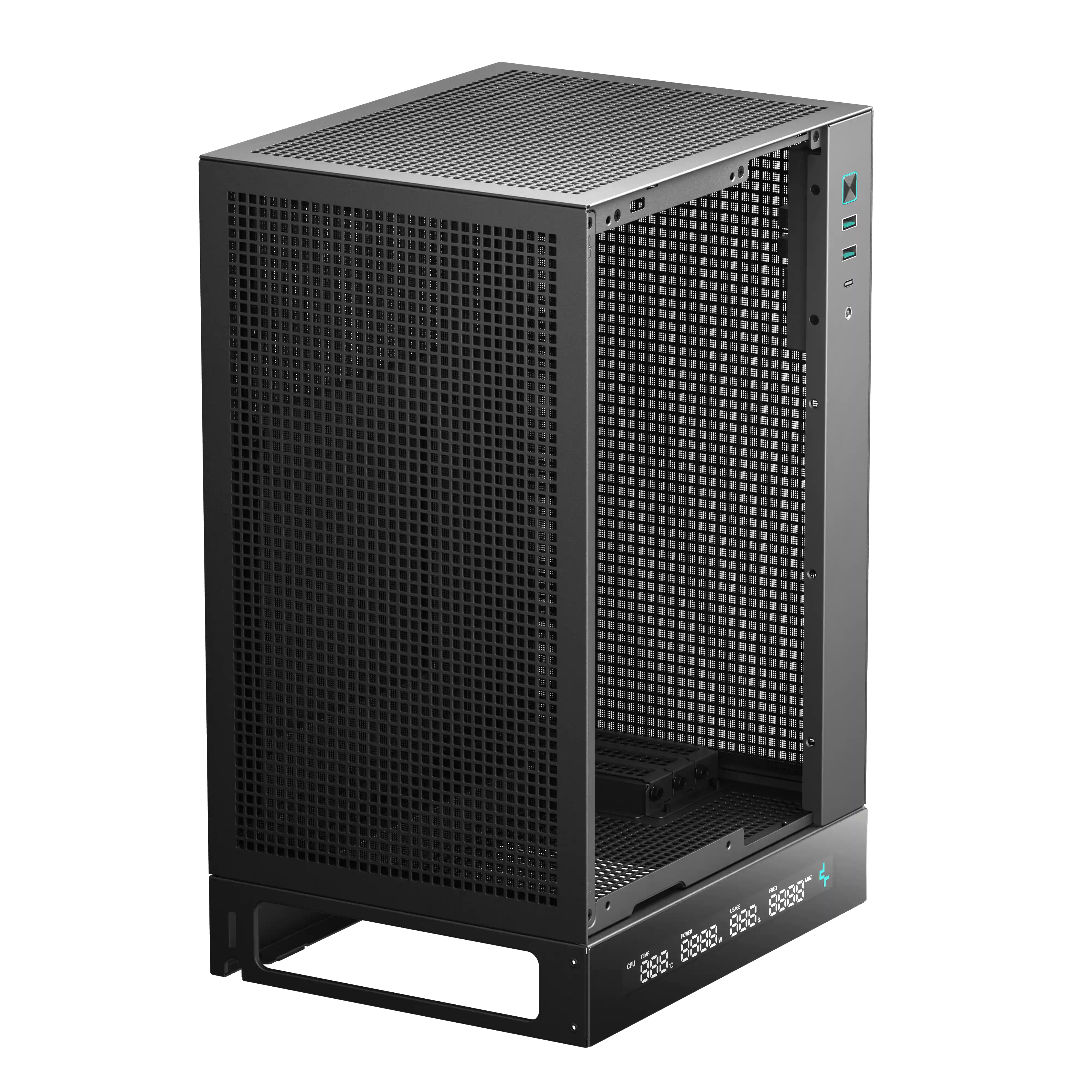 DEEPCOOL CH170 DIGITAL ITX CASE BLACK thumbnail 7