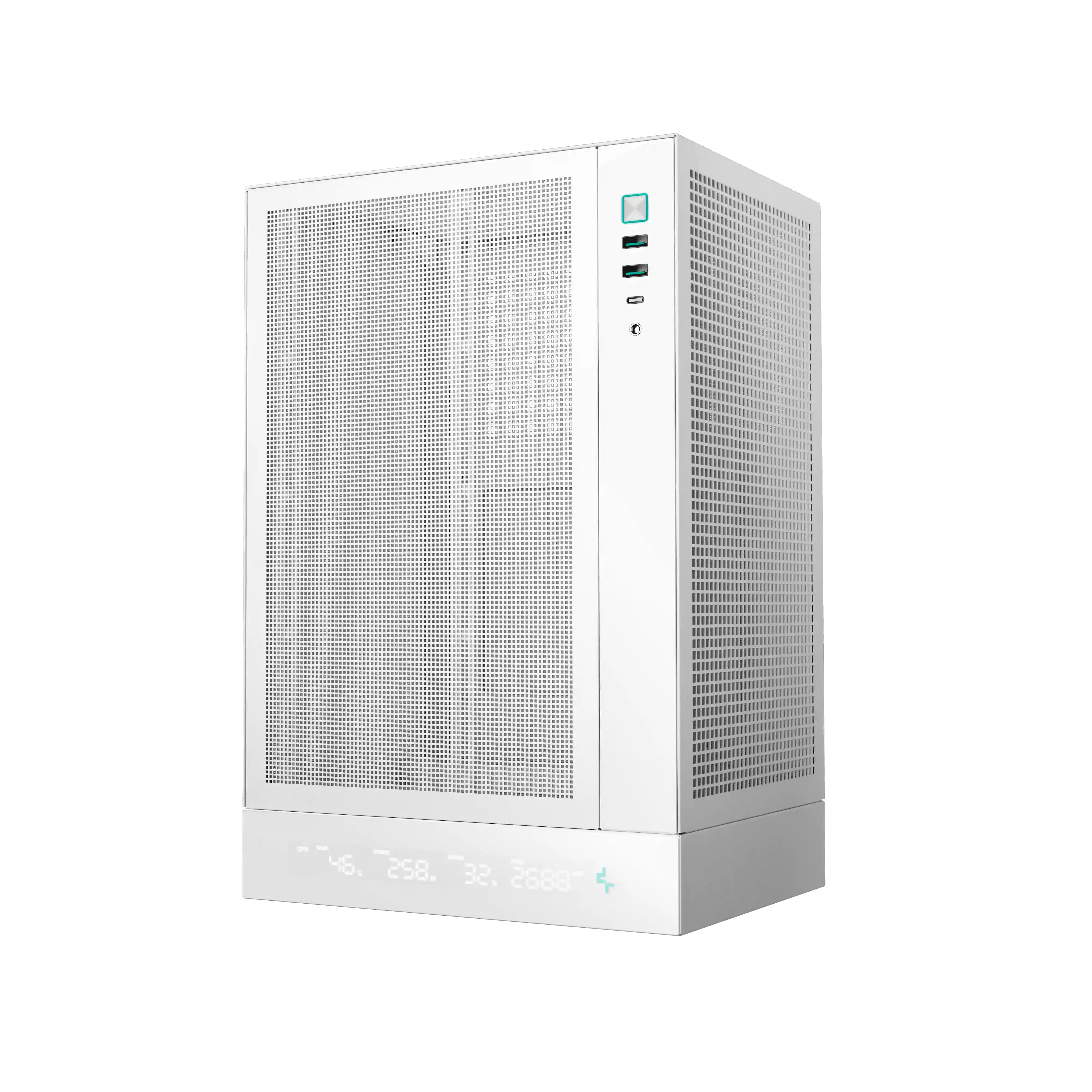 DEEPCOOL CH170 DIGITAL ITX CASE WHITE thumbnail 3