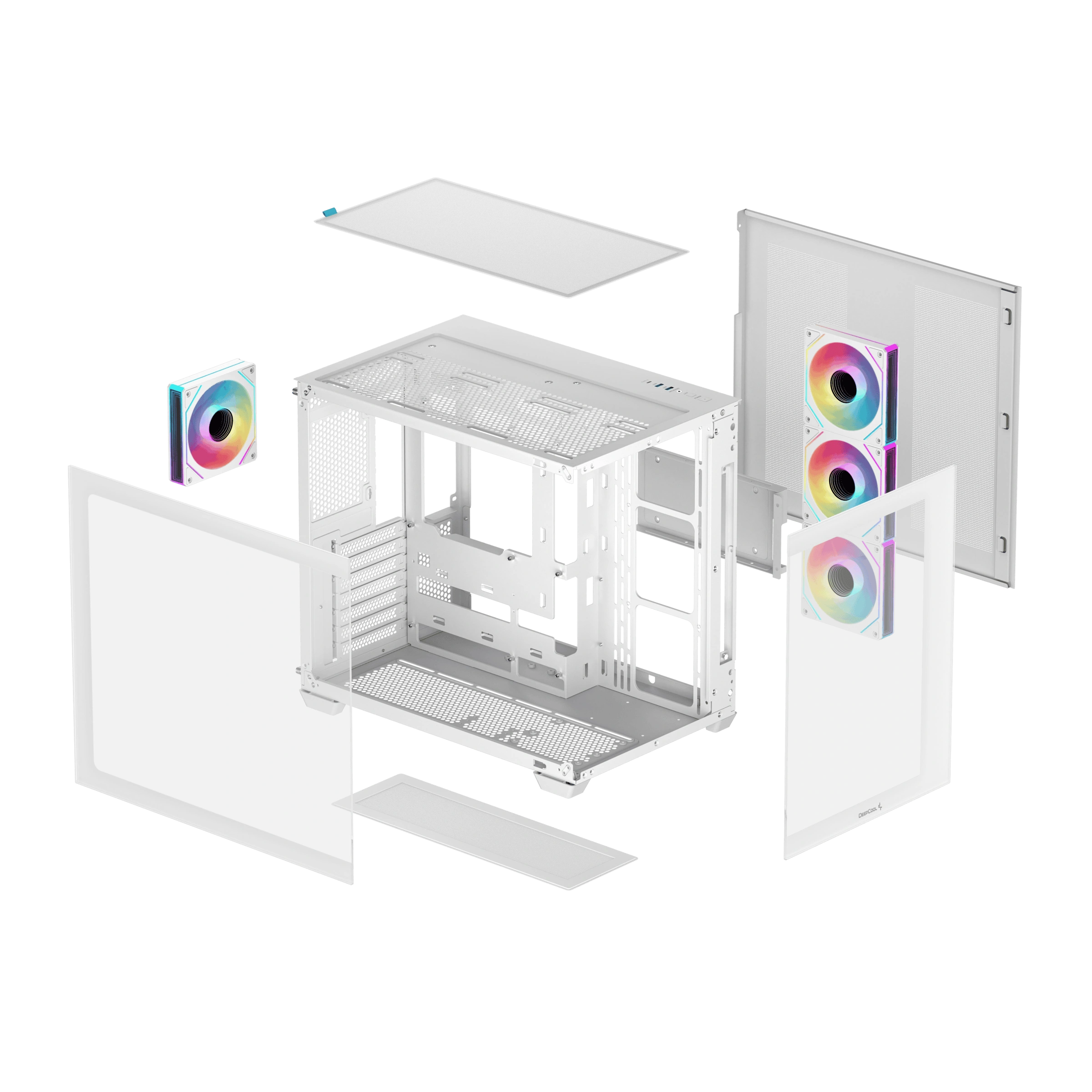 DEEPCOOL CG530 4F ATX CASE WHITE thumbnail 12