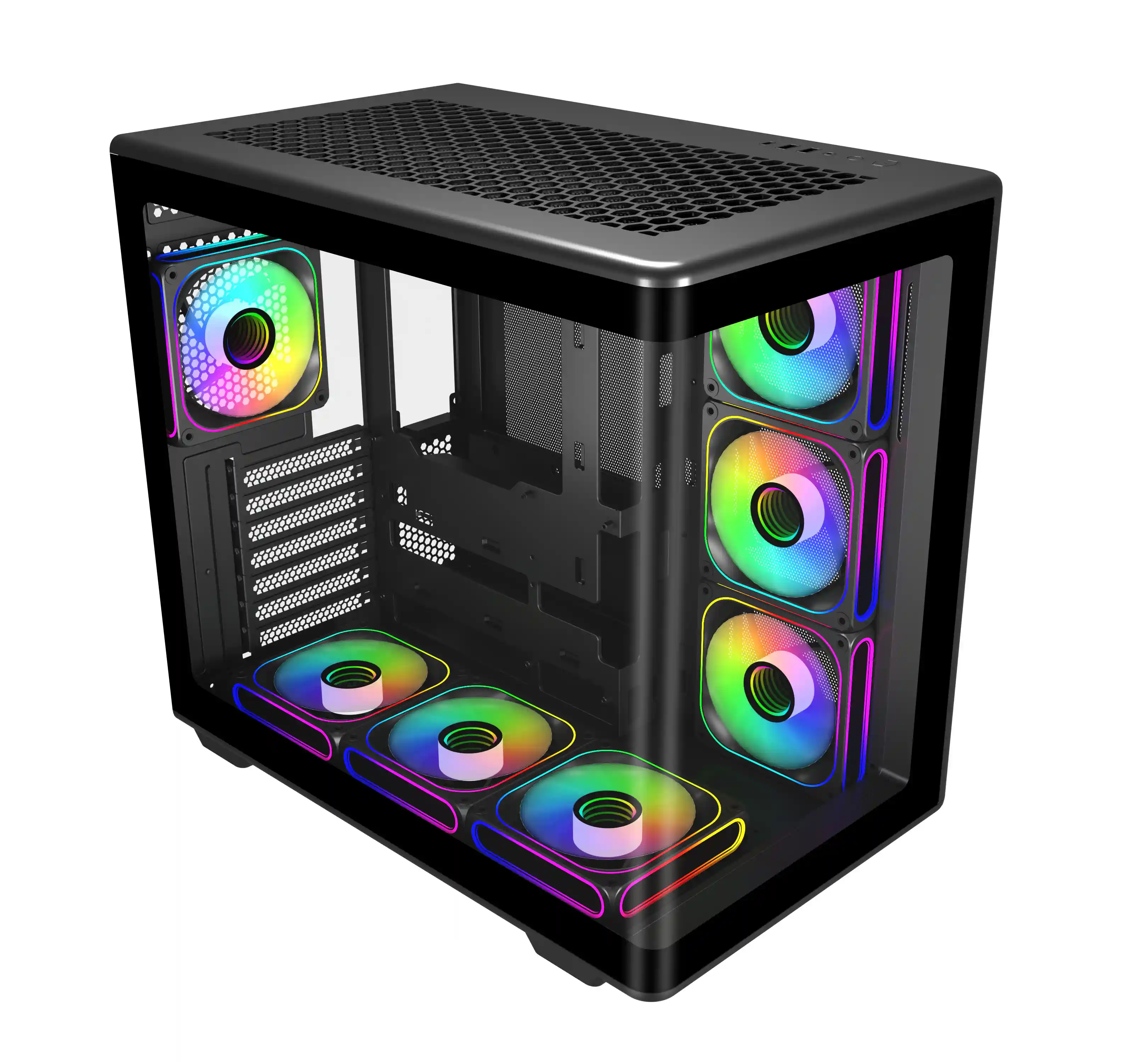 COOLER MASTER ELITE 600 ATX CASE BLACK thumbnail 3