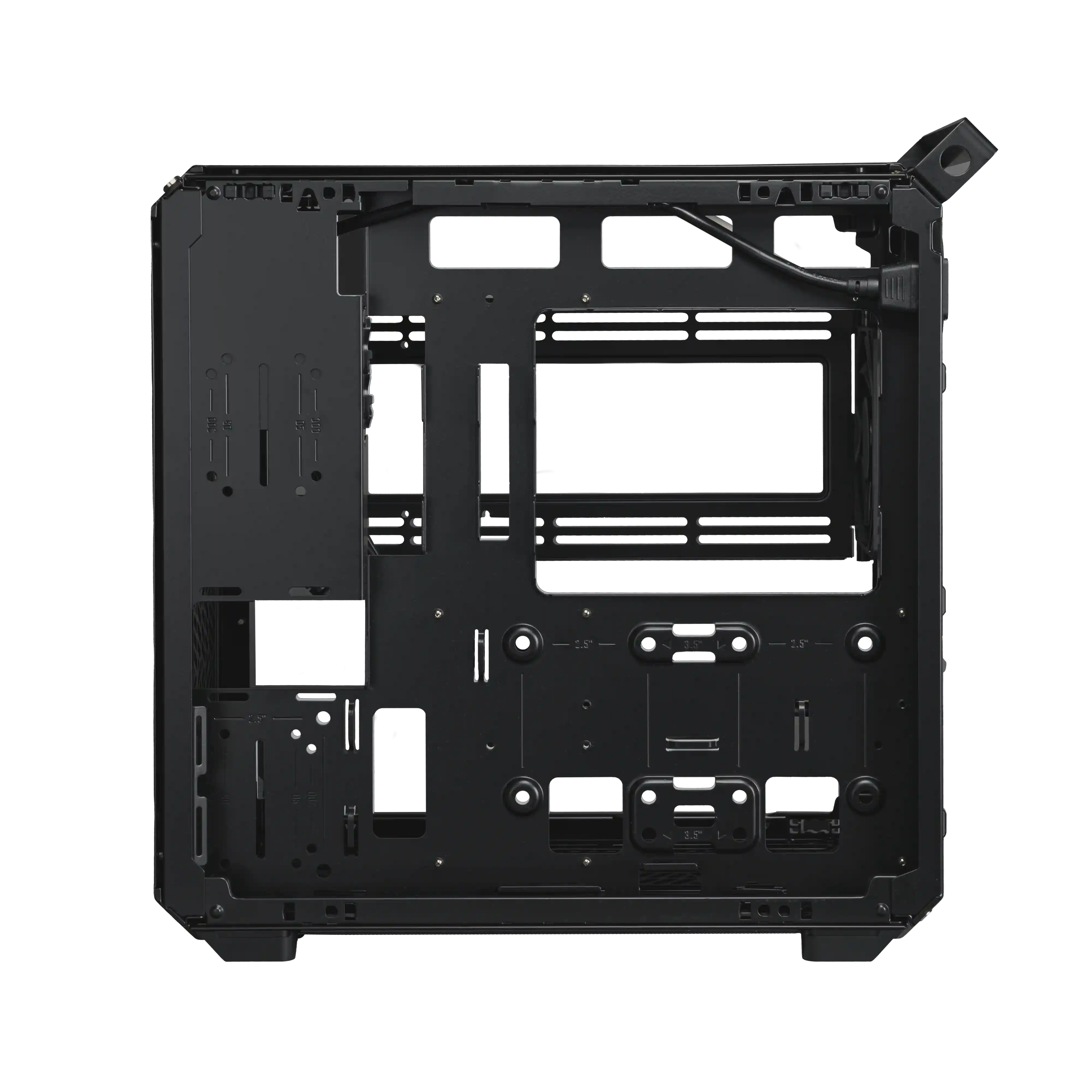 COOLER MASTER QUBE 500 FLATPACK ATX CASE BLACK thumbnail 7