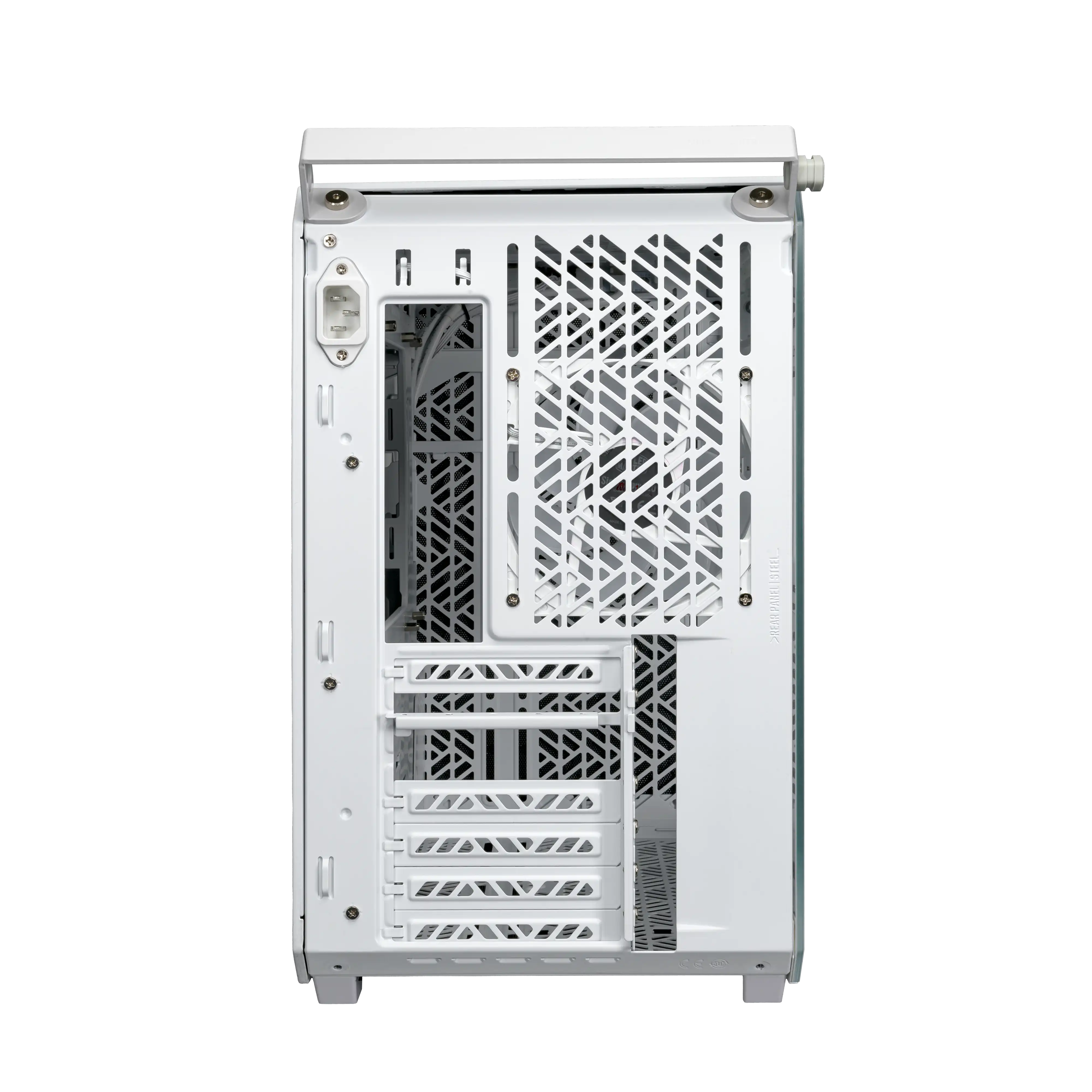 COOLER MASTER QUBE 500 FLATPACK ATX CASE WHITE thumbnail 9