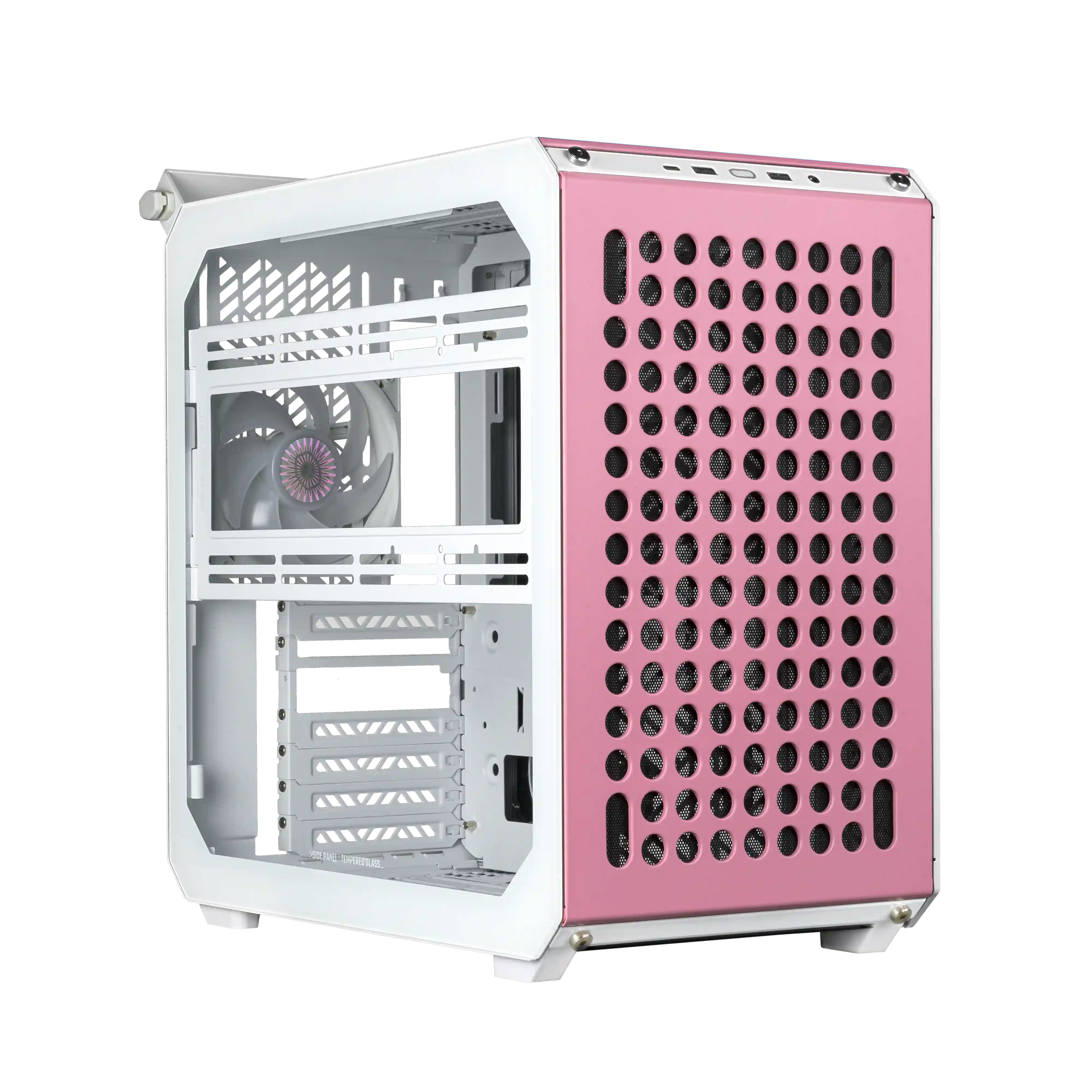 COOLER MASTER QUBE 500 FLATPACK ATX CASE MACARON EDITION thumbnail 3