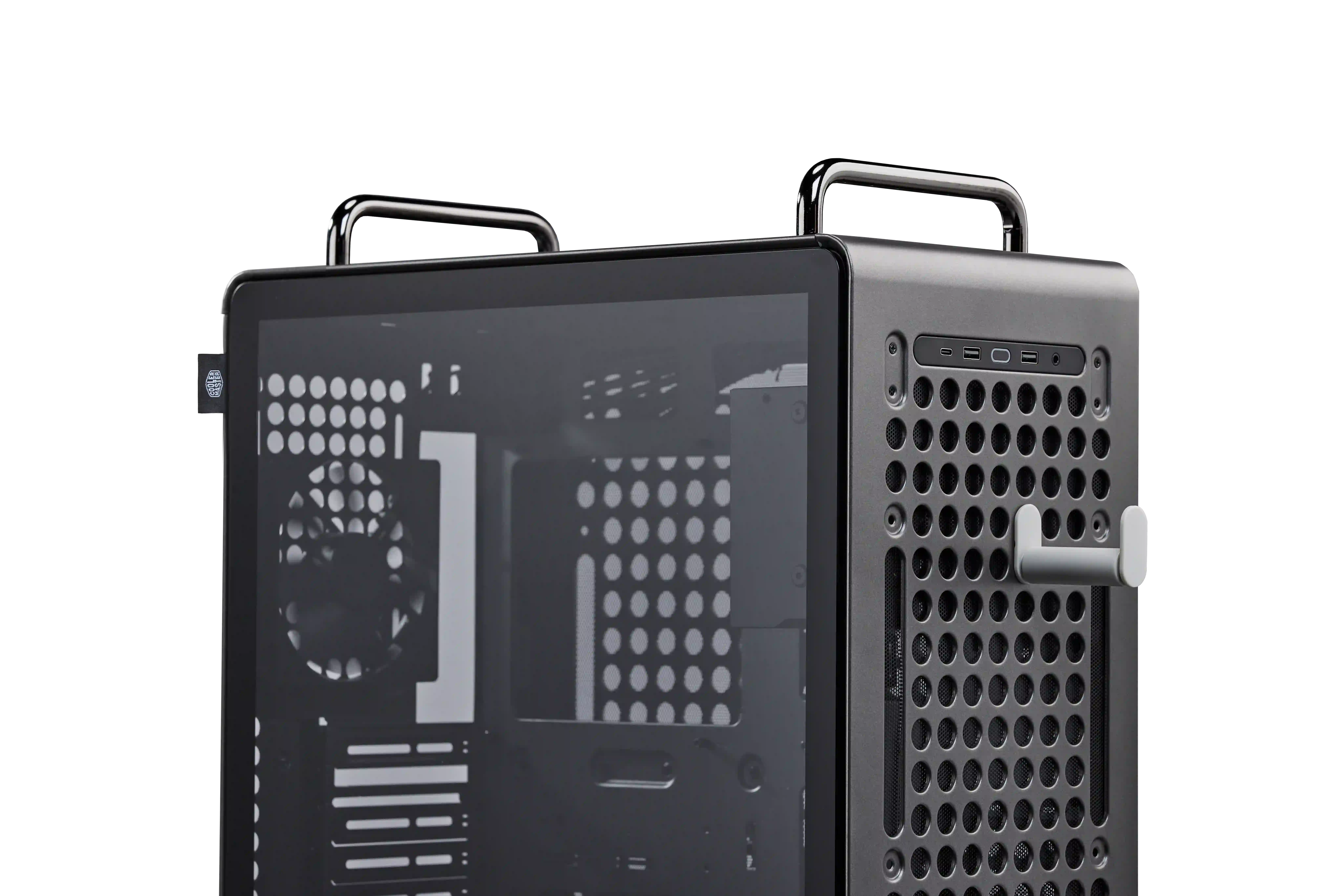 COOLER MASTER QUBE 540 ATX CASE STARDUST IRON thumbnail 7