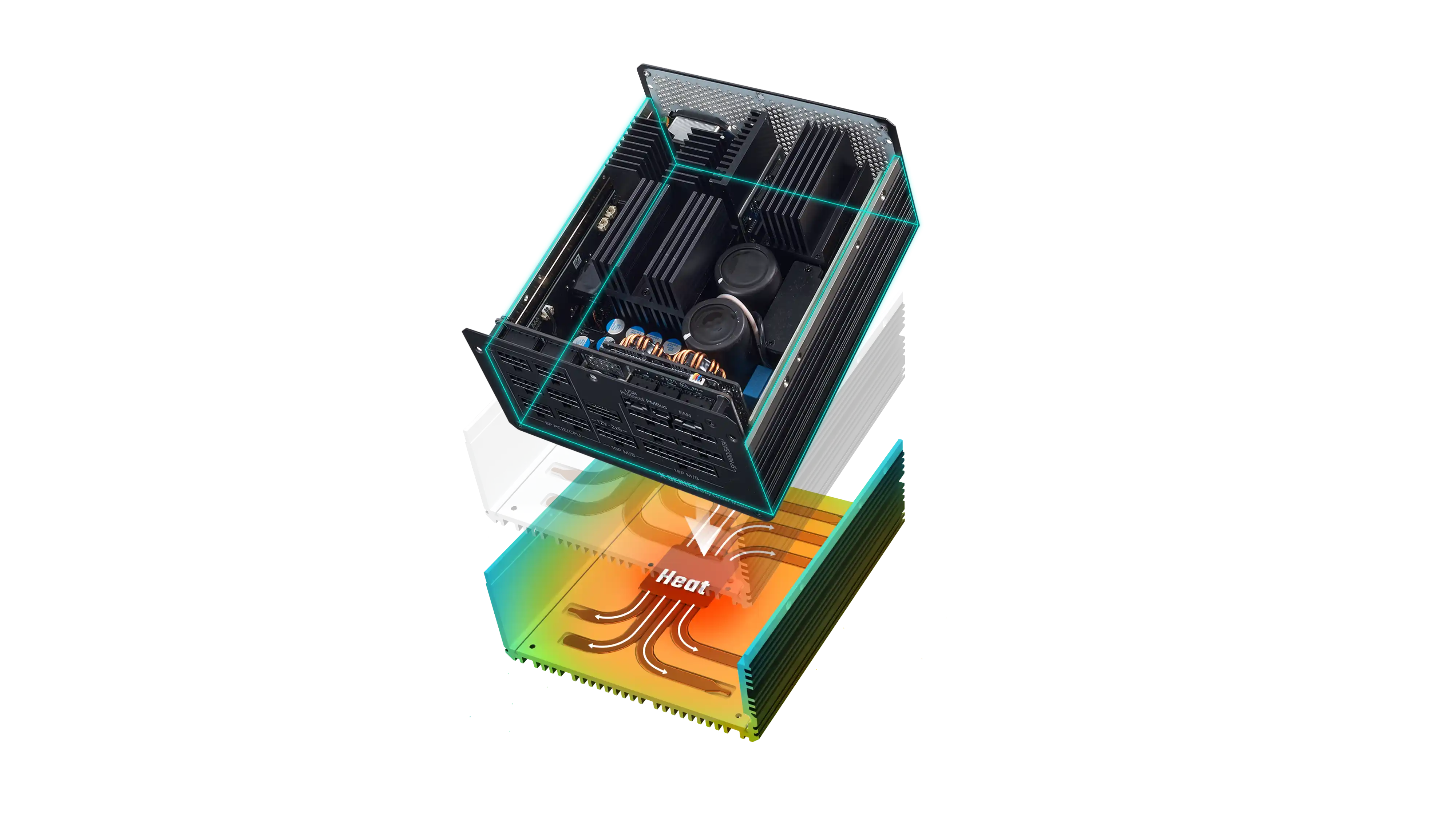 COOLER MASTER X Silent Edge Platinum 1100 230V 1100W ATX 3.1 thumbnail 9