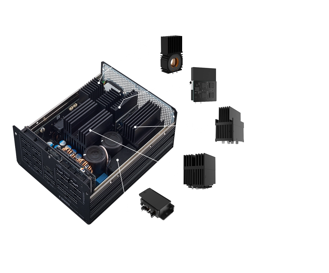 COOLER MASTER X Silent Edge Platinum 1100 230V 1100W ATX 3.1 thumbnail 11