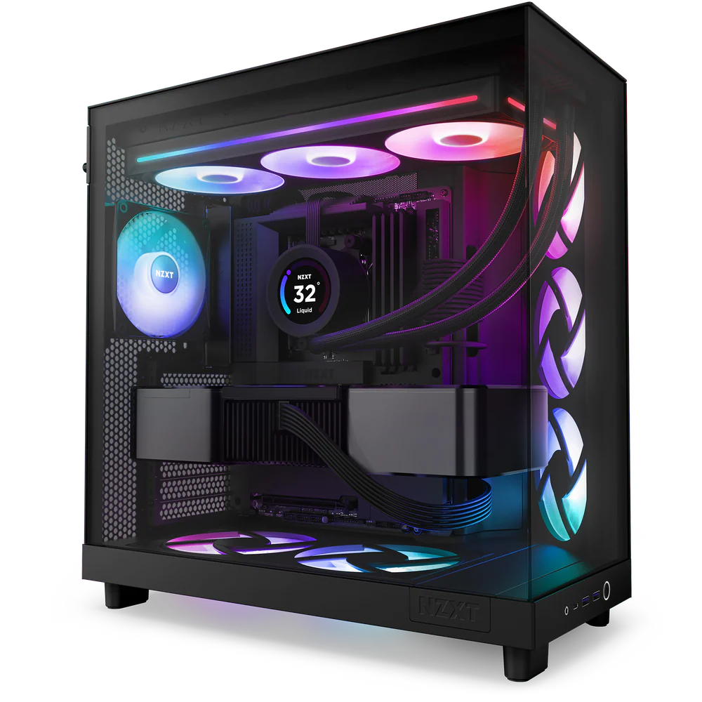 NZXT F360 RGB CORE FAN BLACK (SINGLE FRAME) thumbnail 5