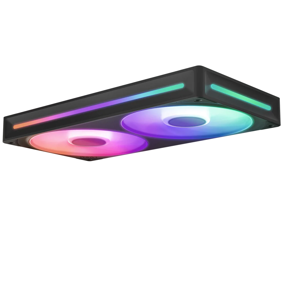 NZXT F240 RGB CORE FAN BLACK (SINGLE FRAME) thumbnail 3
