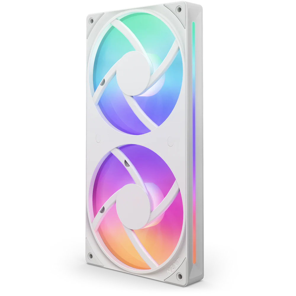 NZXT F240 RGB CORE FAN WHITE (SINGLE FRAME) thumbnail 2