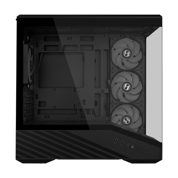 LIAN LI VECTOR V100R MINI TOWER CASE BLACK thumbnail 8