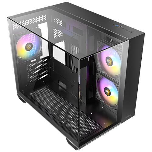 ANTEC CX600M TRIO ARGB MATX Case Black thumbnail 3