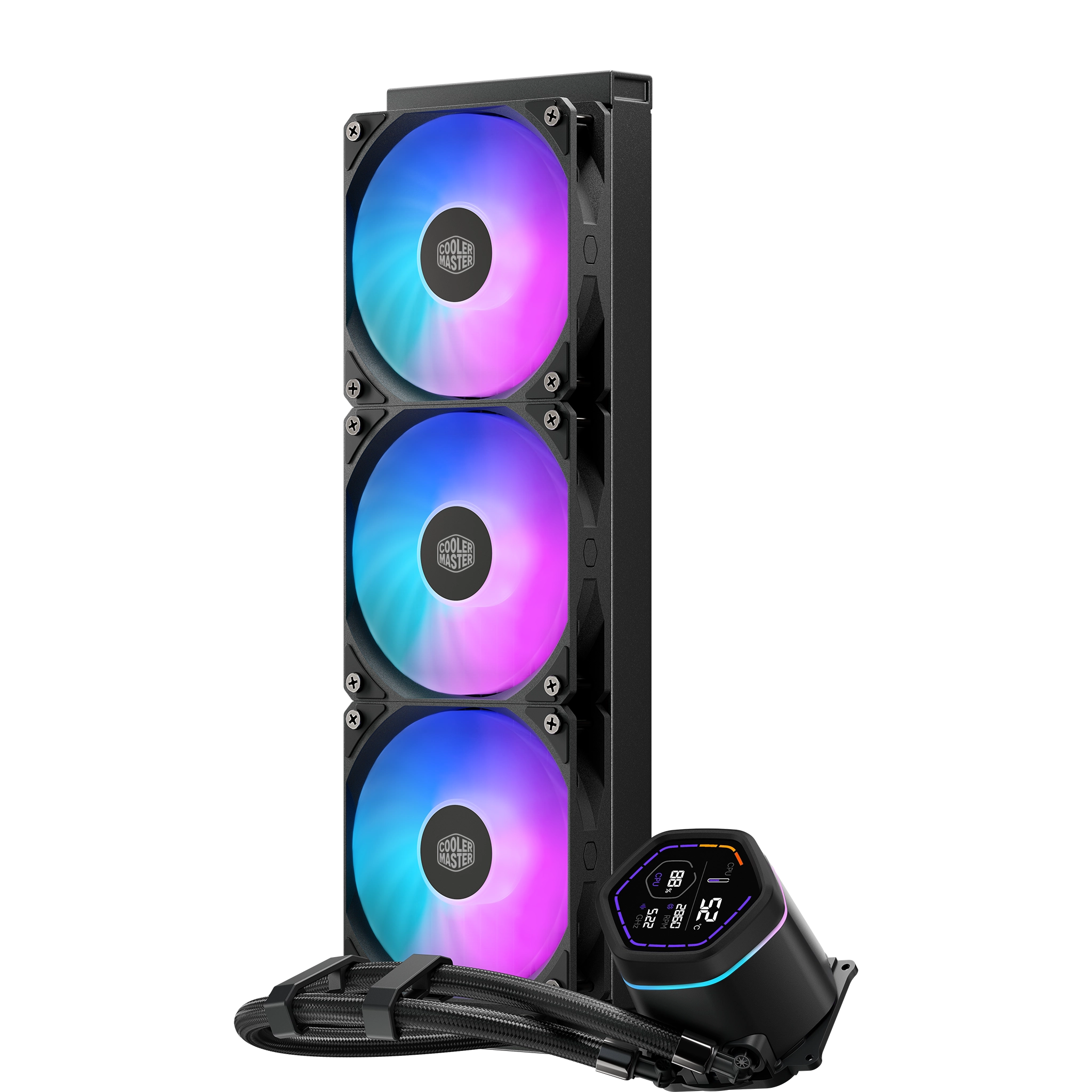 COOLER MASTER MasterLiquid ML360 Core Nex Digital Black thumbnail 2