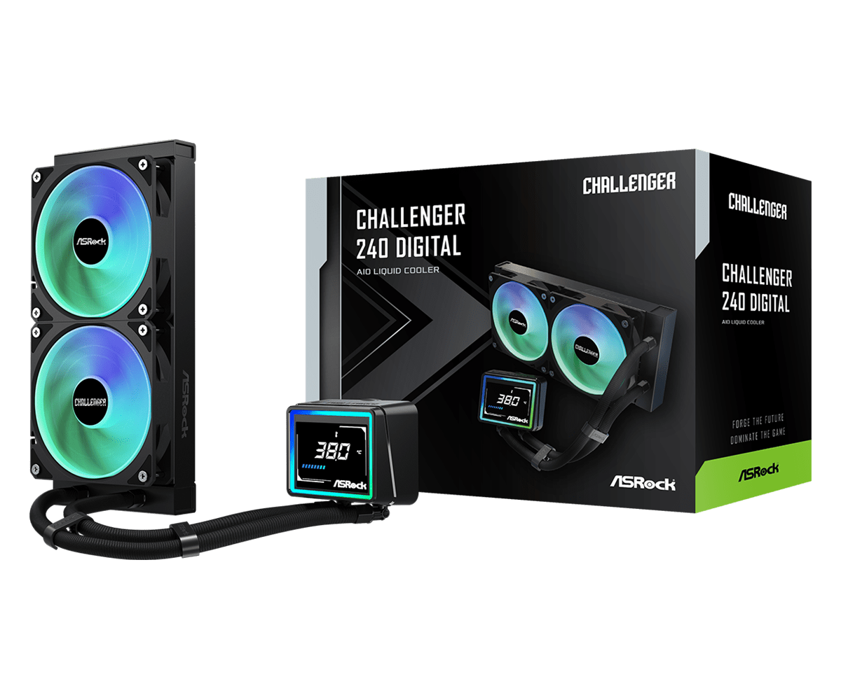 CHALLENGER 240 DIGITAL ARGB BLACK
