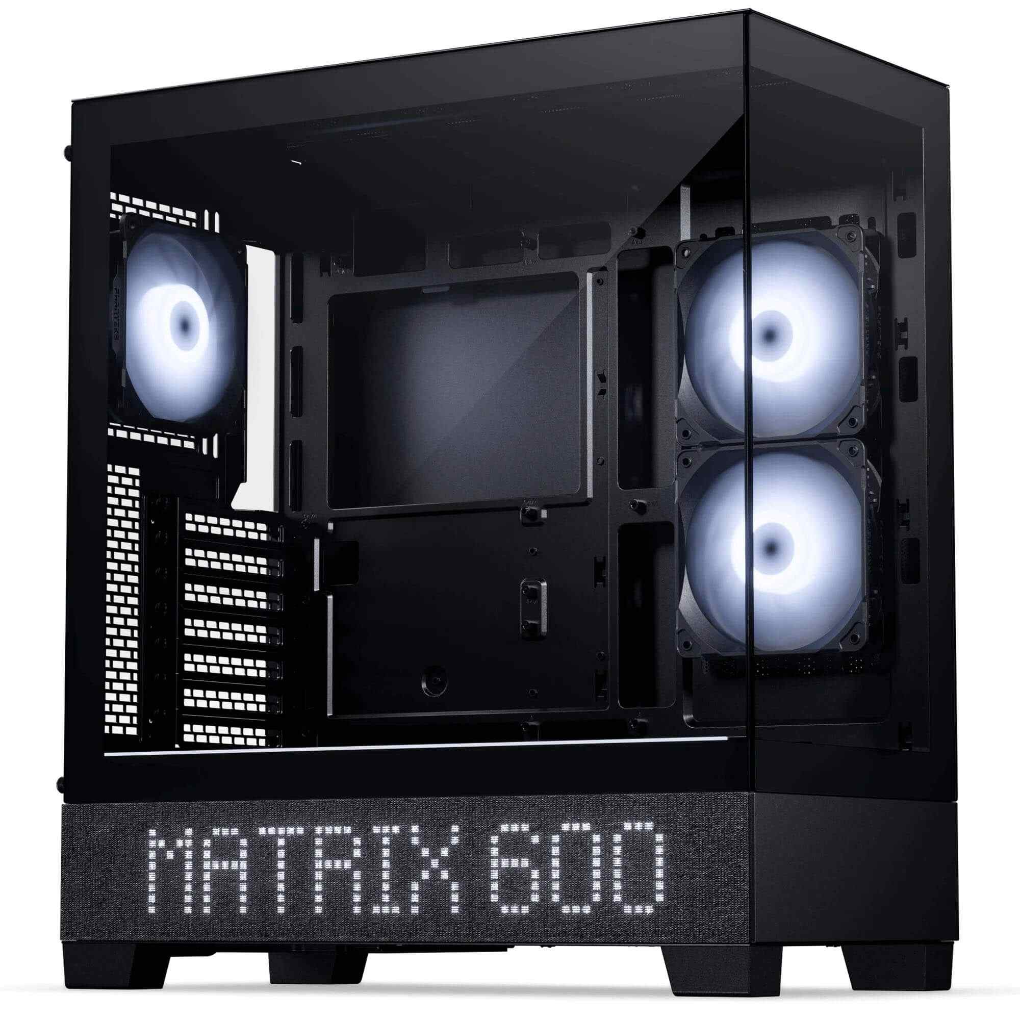 XT VIEW MATRIX TEMPERED GLASS MID TOWER CASE BLACK