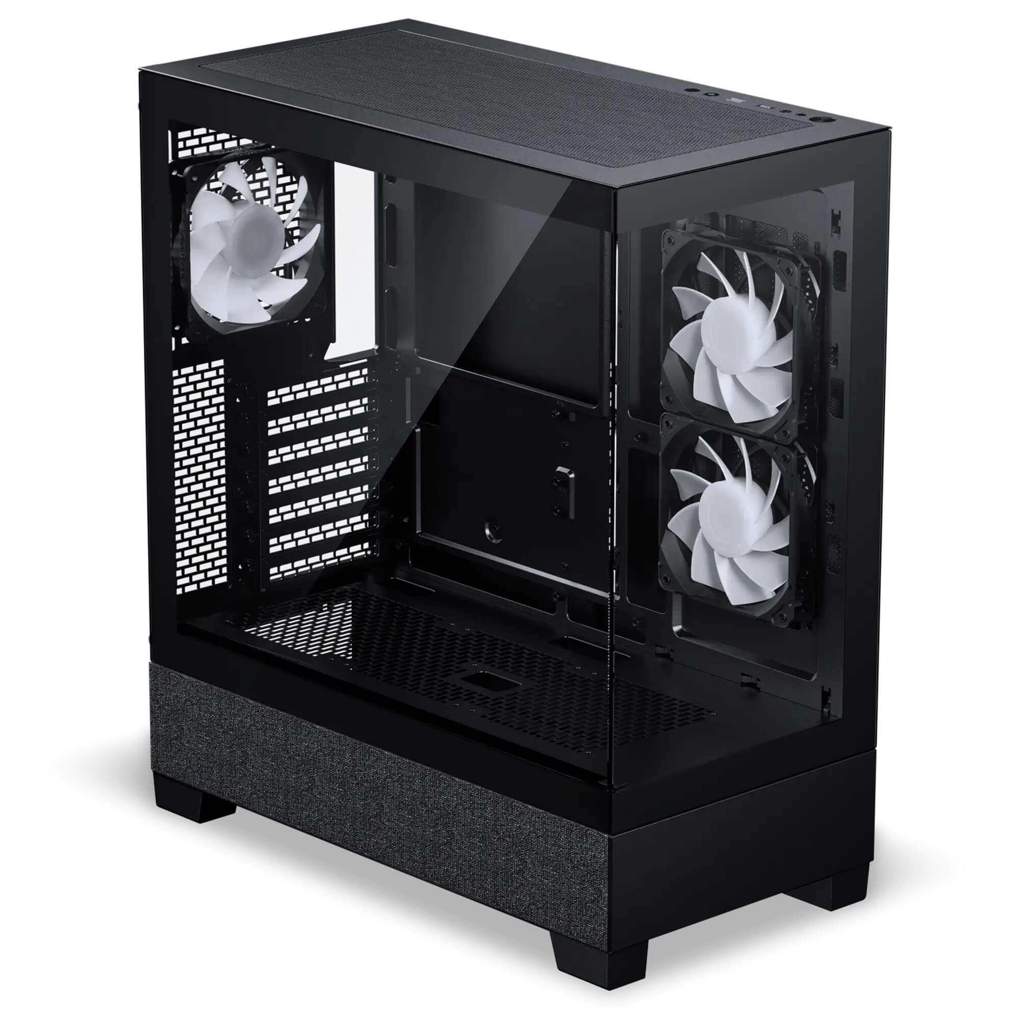 PHANTEKS XT VIEW MATRIX TEMPERED GLASS MID TOWER CASE BLACK thumbnail 3