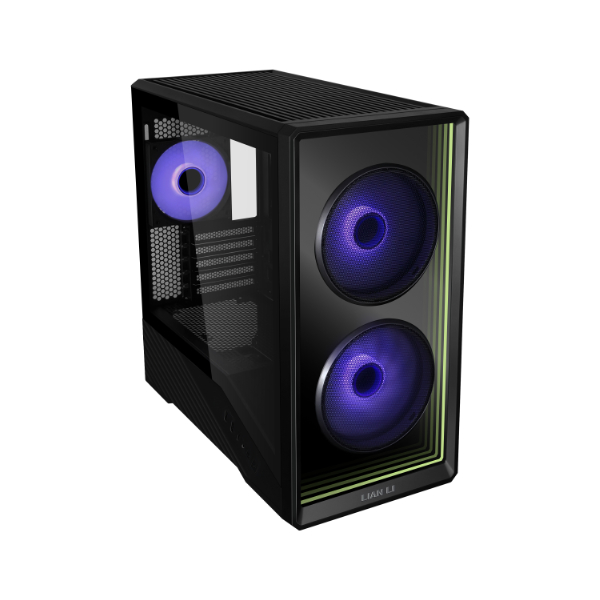 LIAN LI VECTOR V150 INFINITY MATX CASE BLACK thumbnail 2