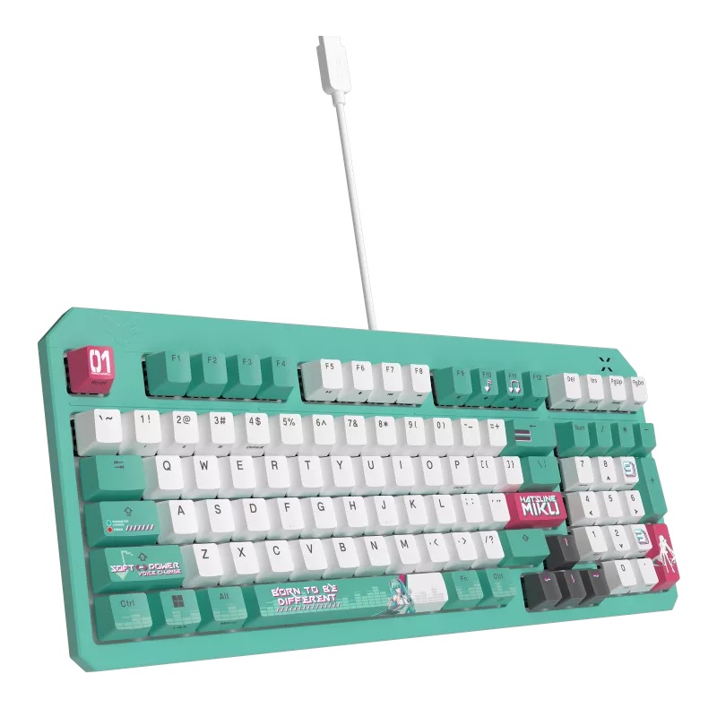 ASUS TUF Gaming K3 Gen II Hatsune Miku Edition 紅軸鍵盤 thumbnail 3