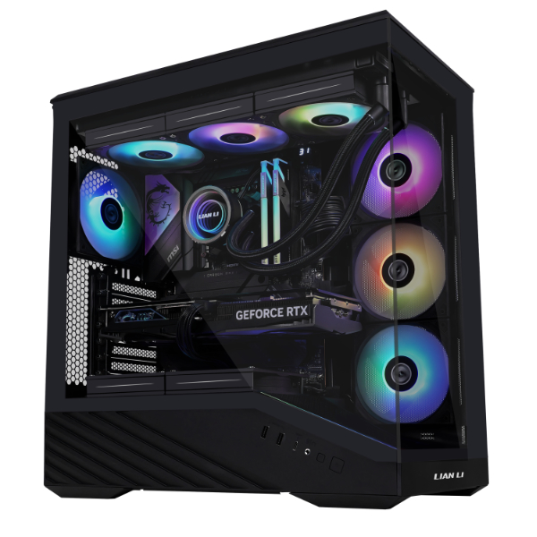 LIAN LI VECTOR V100RX MID TOWER CASE BLACK thumbnail 4