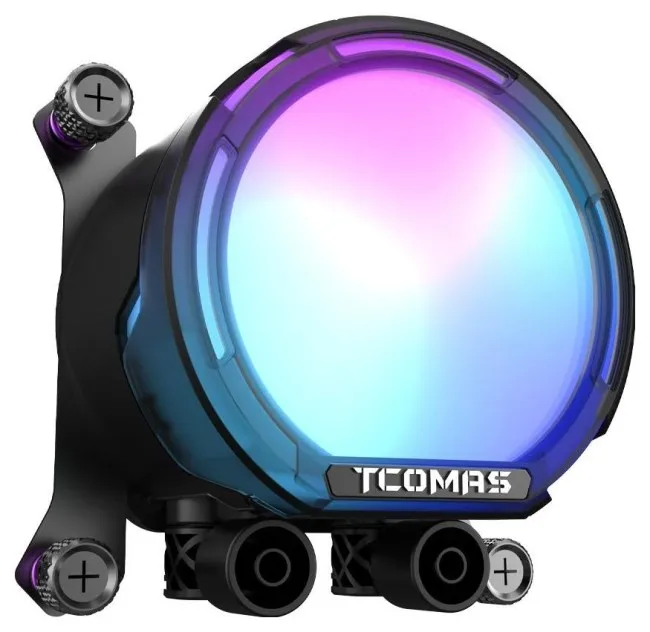 TCOMAS LE100 240 CPU LIQUID COOLER BLACK thumbnail 3