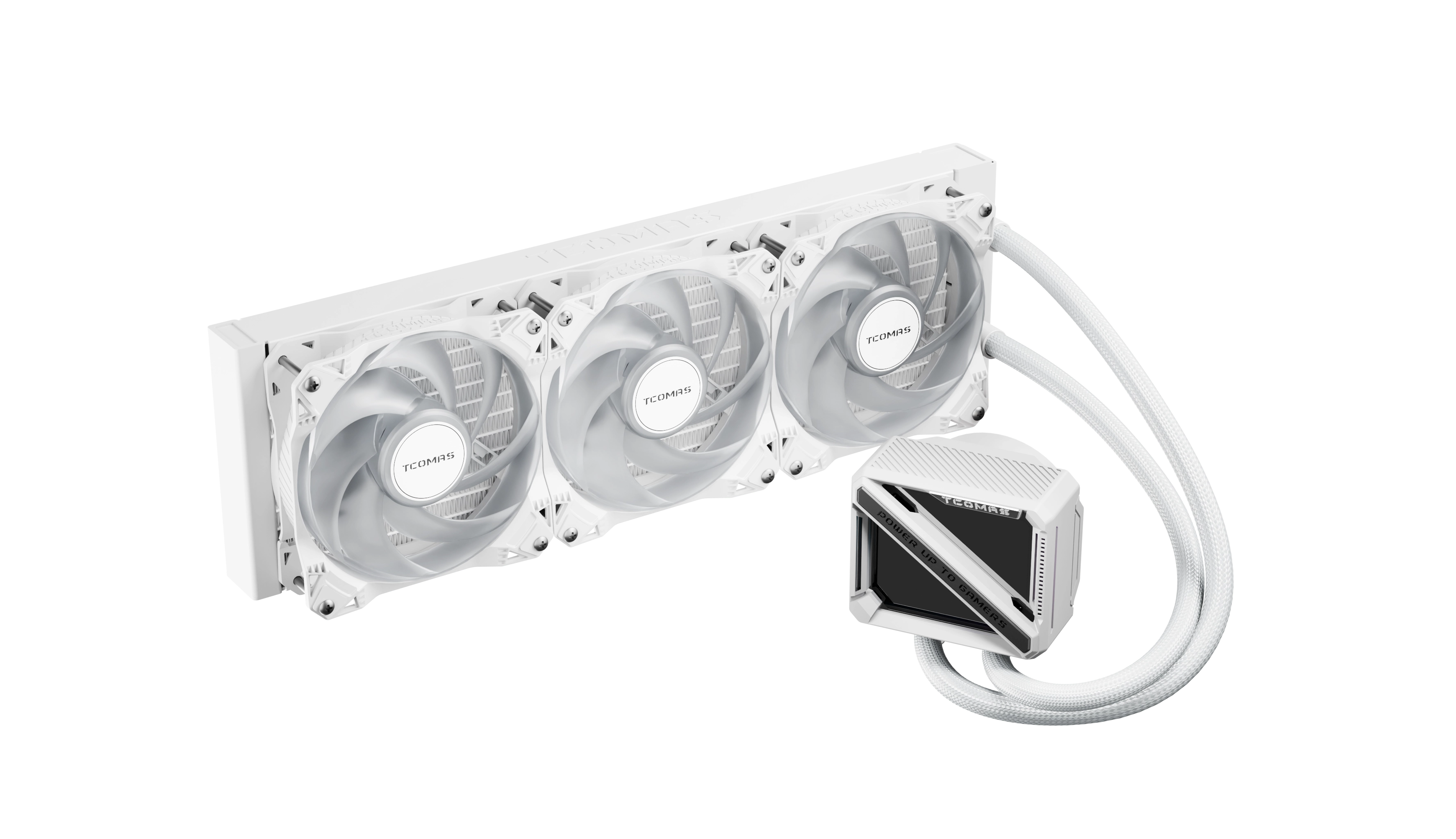 TCOMAS LE200 360 CPU LIQUID COOLER WHITE thumbnail 3