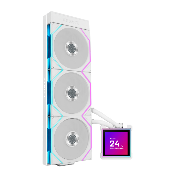 LIAN LI HYDROSHIFT II LCD-S360TL AIO WATER COOLING WHITE