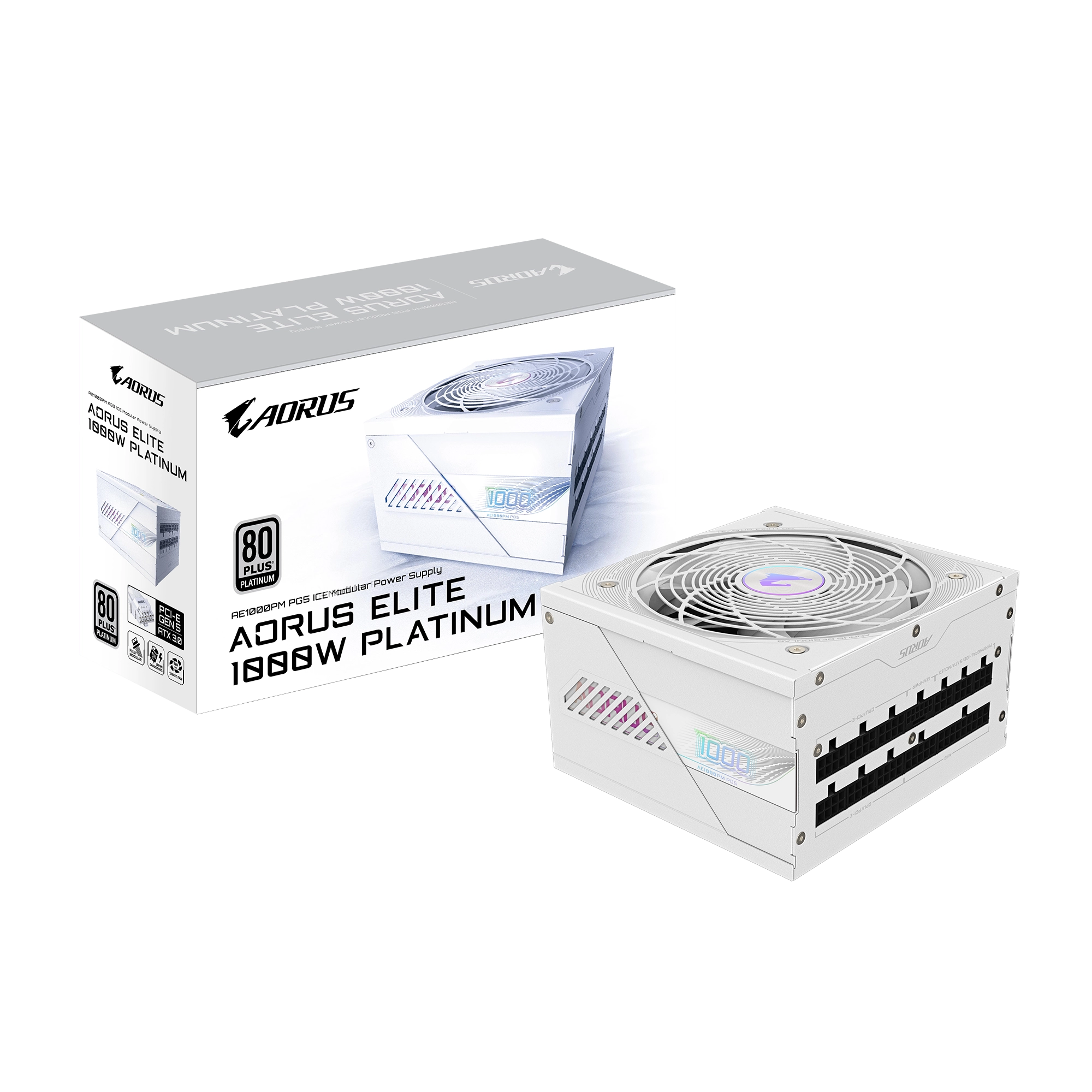 GIGABYTE AORUS ELITE P1000W 80+ PLATINUM PCIE5.0 ICE