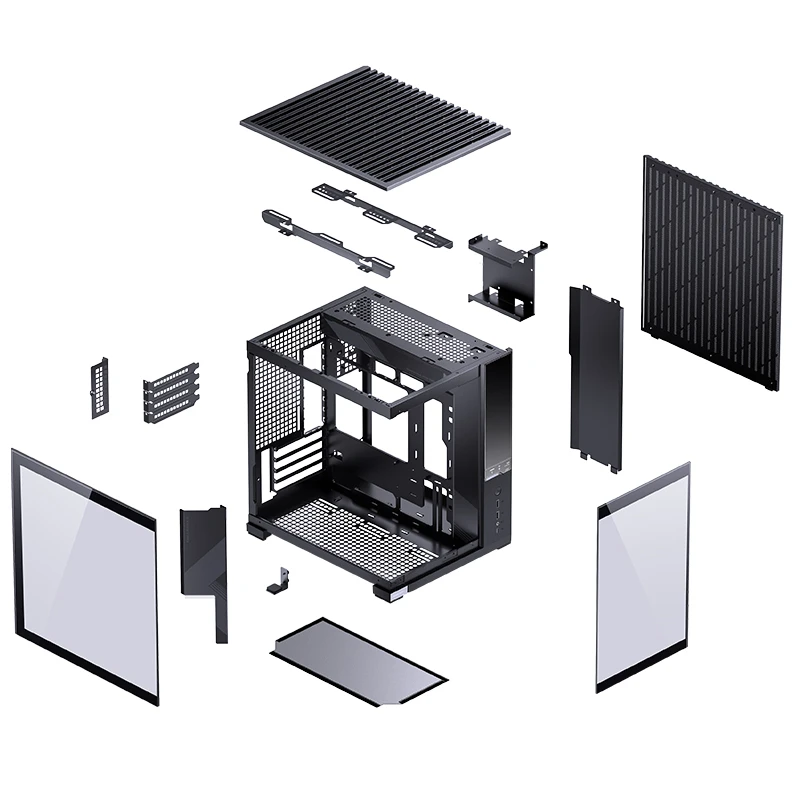 JONSBO D34 W/DISPLAY MATX CASE BLACK thumbnail 12