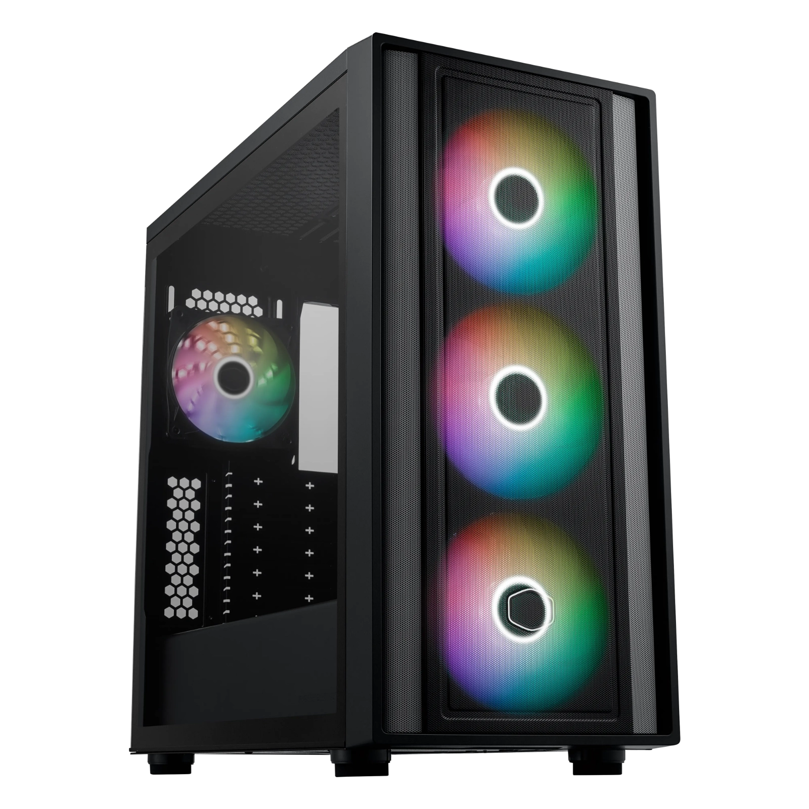Cooler Master MASTERBOX 600 CASE BLACK thumbnail 3