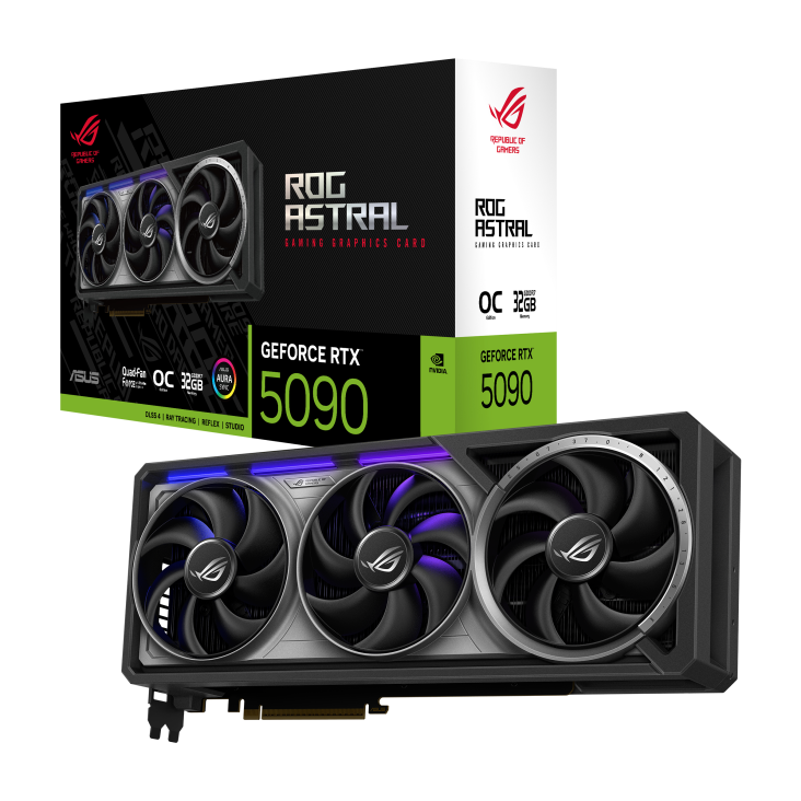 ASUS ROG ASTRAL RTX5090 GAMING OC 32GB GDDR7 thumbnail 2