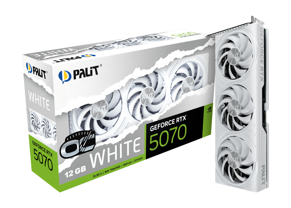 PALIT RTX5070 OC 12GB DDR7 WHITE