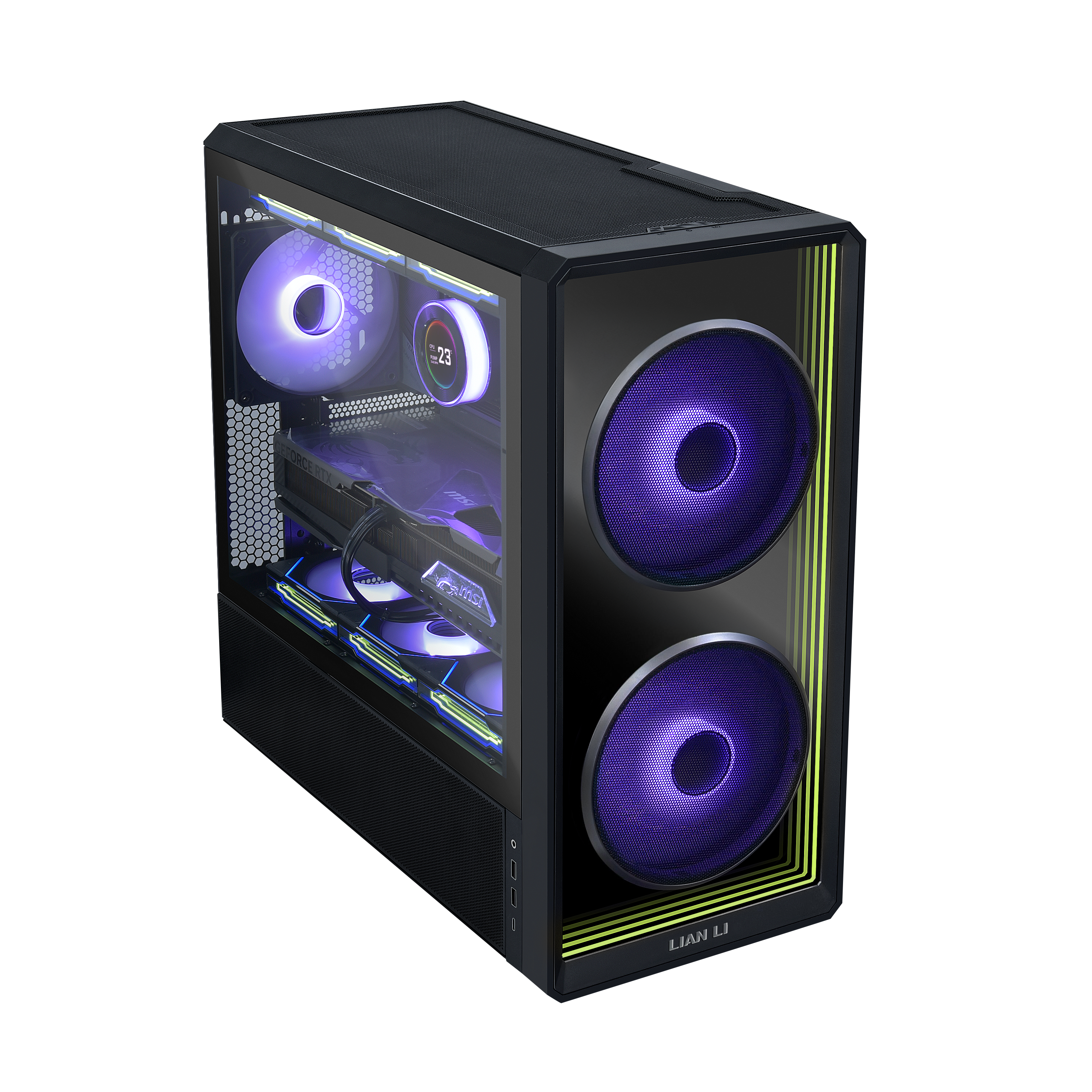 LIAN LI LANCOOL 217 INFINITY BLACK thumbnail 2