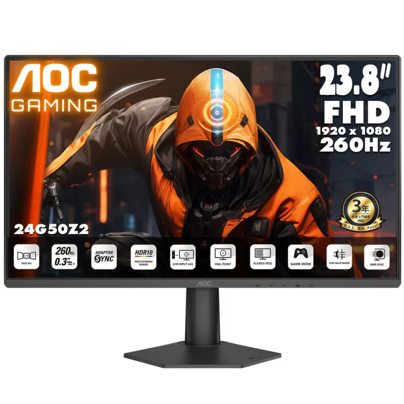 AOC 24G50Z2 23.8" LED MONITOR