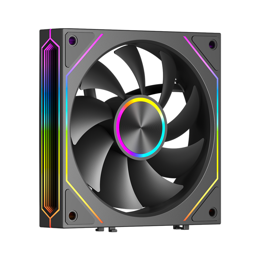 PC COOLER F3X120 ARGB FANS BLACK