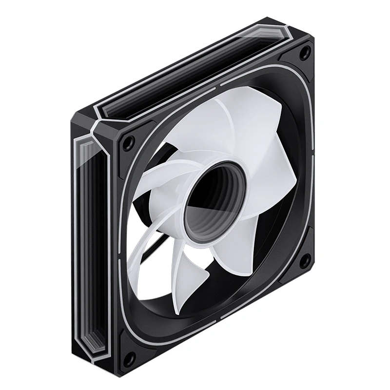 JONSBO FR-505BR 12CM PWM RGB FAN BLACK BULK PACK (反葉) thumbnail 10