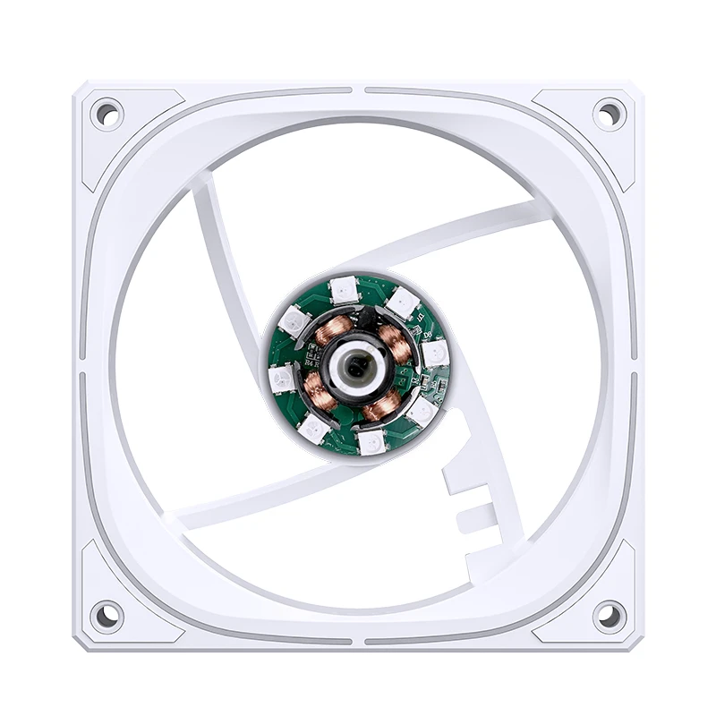 JONSBO FR-505W 12CM PWM RGB FAN WHITE BULK PACK (正葉) thumbnail 14