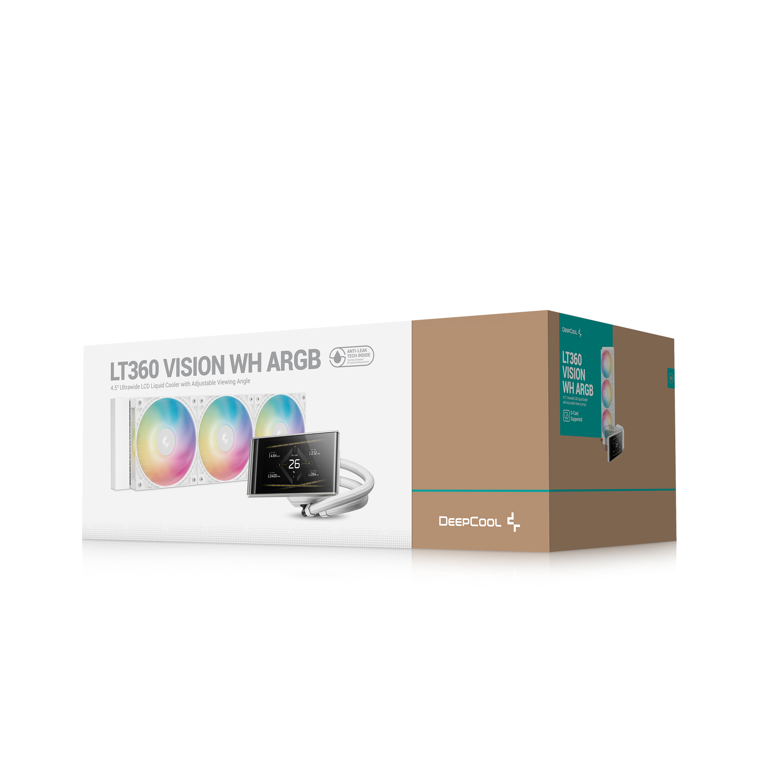 DEEPCOOL LT360 VISION ARGB 360MM LIQUID COOLER thumbnail 8