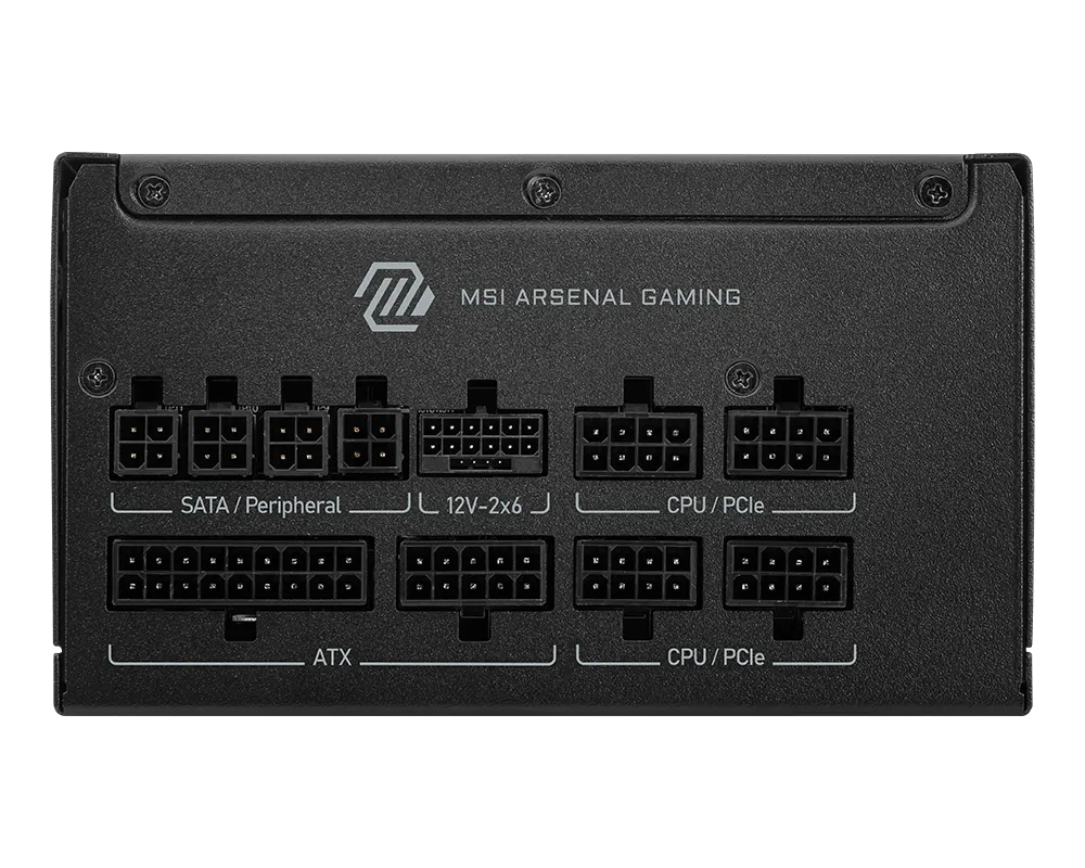 MSI MAG A1000GLS PCIE5 ATX 3.1 80PLUS GOLD thumbnail 4